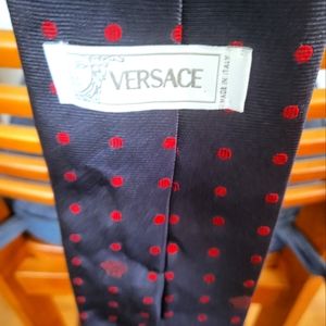 Versace men's silk tie.